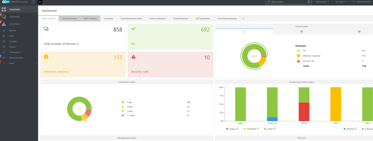 Console de gestion ESET PROTECT Console de gestion ESET PROTECT